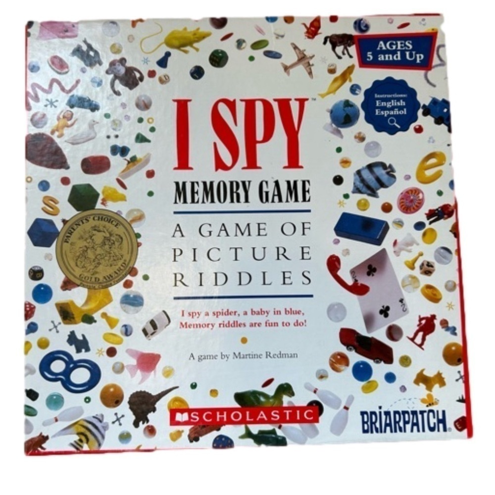 I Spy Memory Game A Game of Picture Riddles Scholastic Bundle and Save
